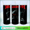 Megadeth Robot Full Tumbler Wrap, 20oz Skinny Straight, Skinny 20oz, PNG Digital File 4 53 copy 2