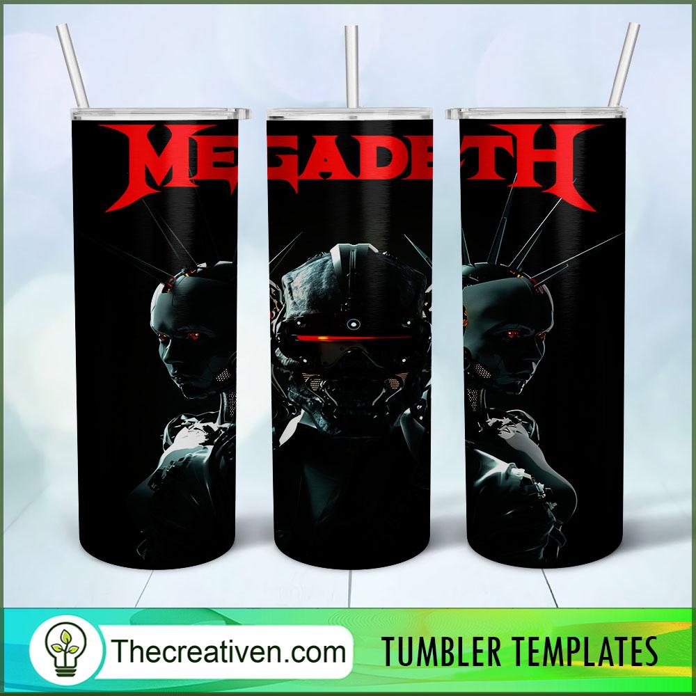 Megadeth Robot Full Tumbler Wrap Tumbler Wrap – Digita Design 51390 1 Megadeth Robot Full Tumbler Wrap Tumbler Wrap – Digita Design 51390
