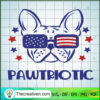 Pawtriotic Dog SVG, US Dog SVG, America SVG 2 106 copy 1