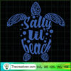 Salty Lil Beach SVG, Turtle SVG, Animals SVG