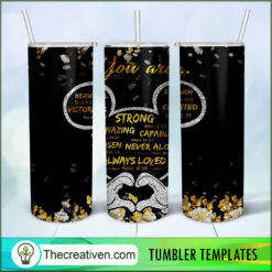 You Are Beautiful Mickey Full  Tumbler Wrap Download