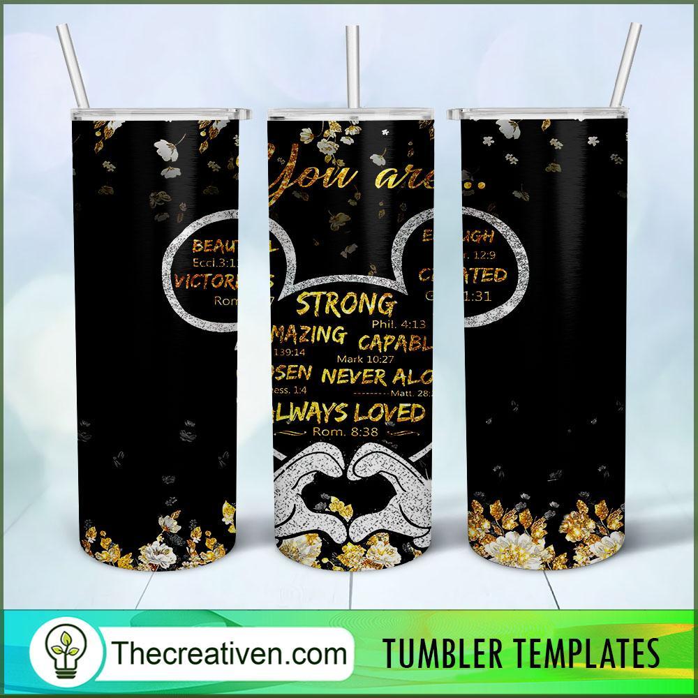 You Are Beautiful Mickey Full Tumbler Wrap Download 1 You Are Beautiful Mickey Full Tumbler Wrap Download