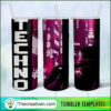Techno Music Full Tumbler Wrap Tumbler Wrap – Digital Download 5 47 copy 1