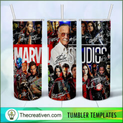 Marvel Studio Signature Full T Tumbler Wrap Download