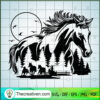 Black Shadow Horse SVG, Horse SVG, Race Horse SVG 2 79 copy