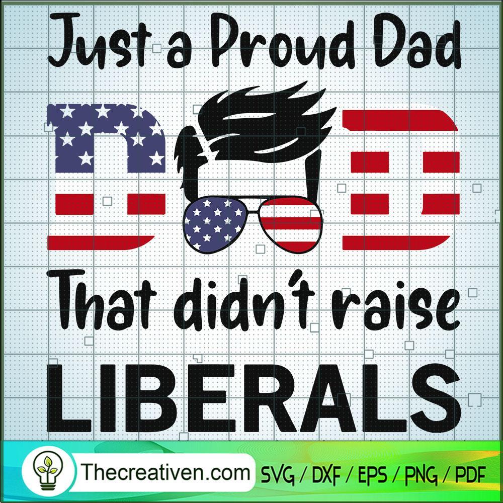 Just a Proud Dad SVG Cut File for Cricut & Silhouette 1 Just a Proud Dad SVG Cut File for Cricut & Silhouette