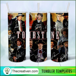 Tombstone Signature Full Tumbler Wrap Tumbler Wrap – Digital Download