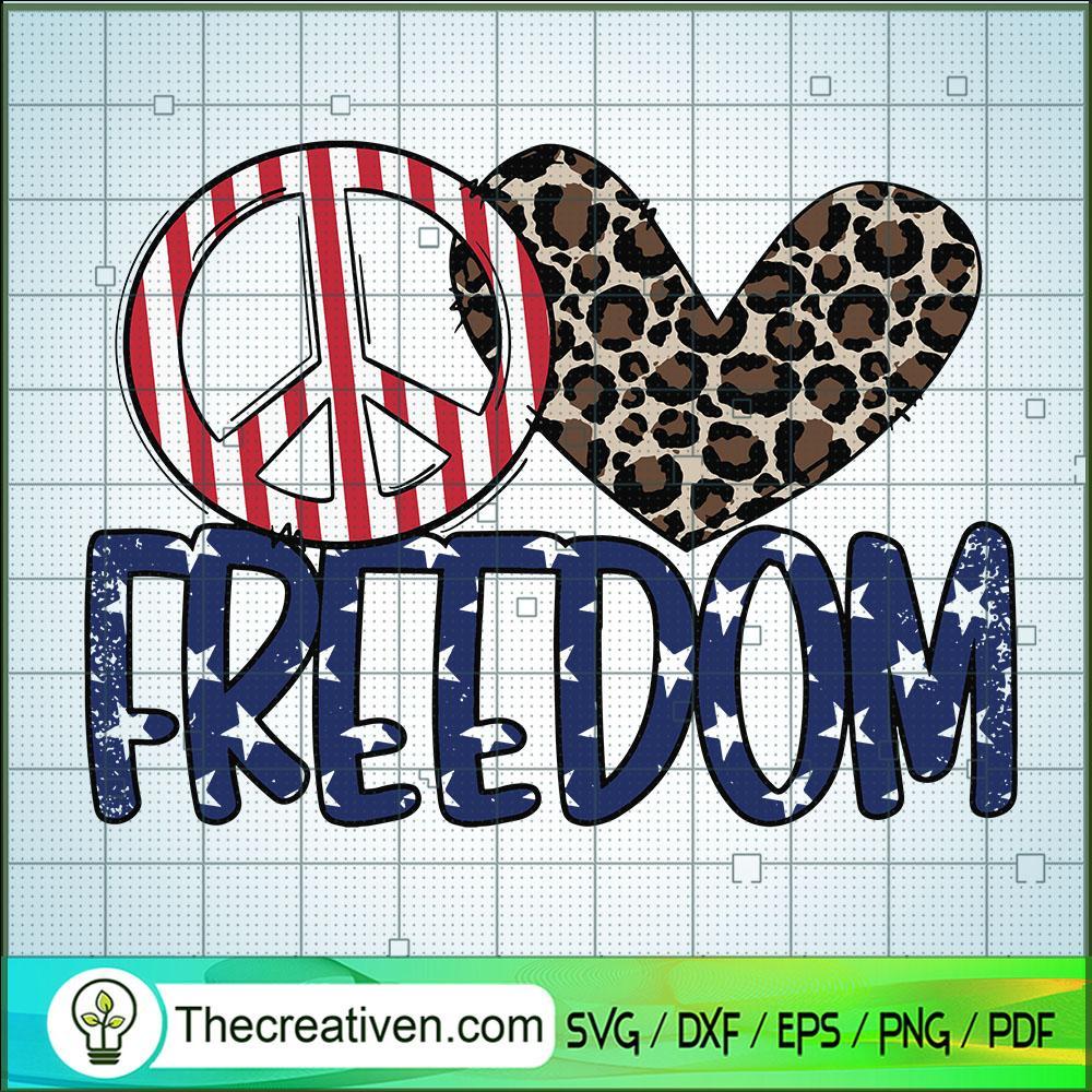 Peace Freedom SVG, Peace SVG, Heart Leopard SVG 1 Peace Freedom SVG, Peace SVG, Heart Leopard SVG