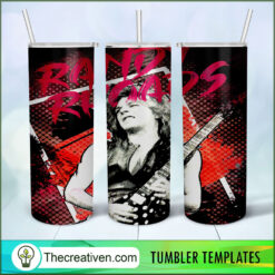 Randy Rhoads Full Tumbler Wrap Tumbler Wrap – Digital Download