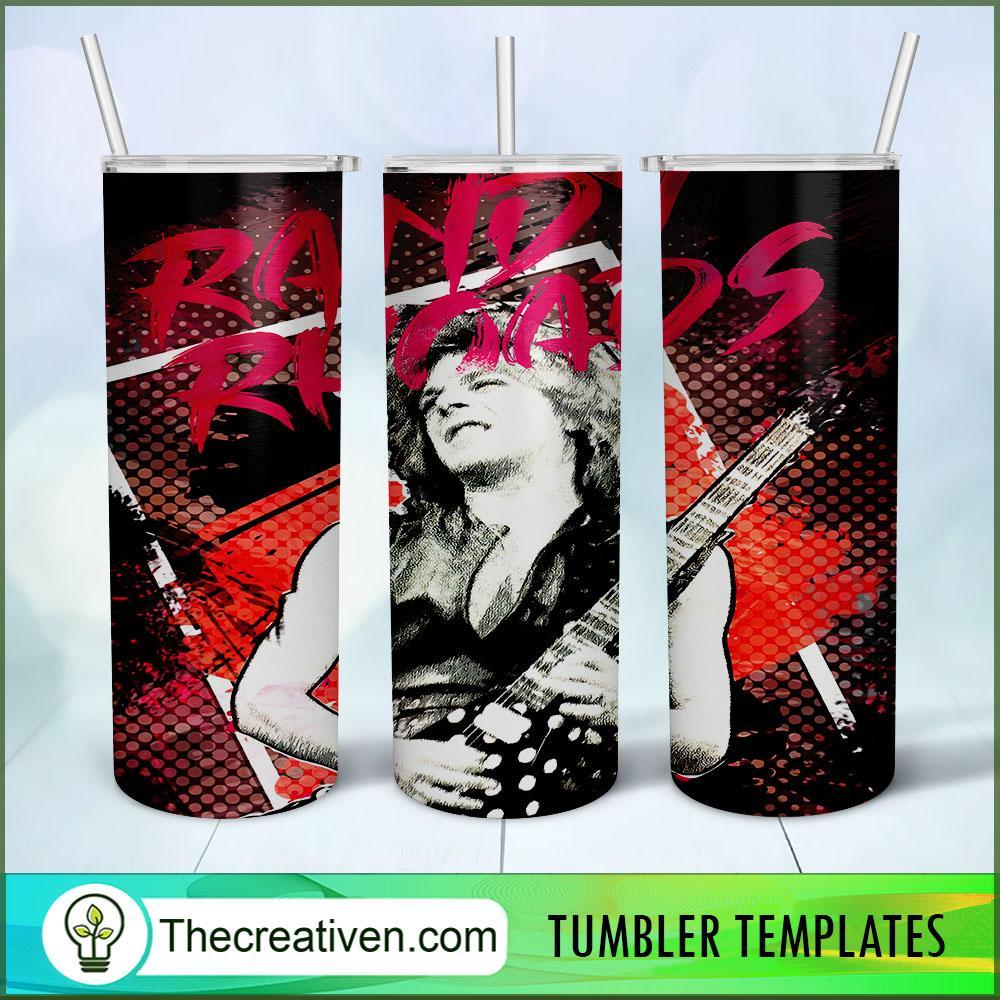 Randy Rhoads Full Tumbler Wrap Tumbler Wrap – Digital Download 1 Randy Rhoads Full Tumbler Wrap Tumbler Wrap – Digital Download
