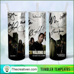 The Walking Dead Poster Full T Tumbler Wrap Download