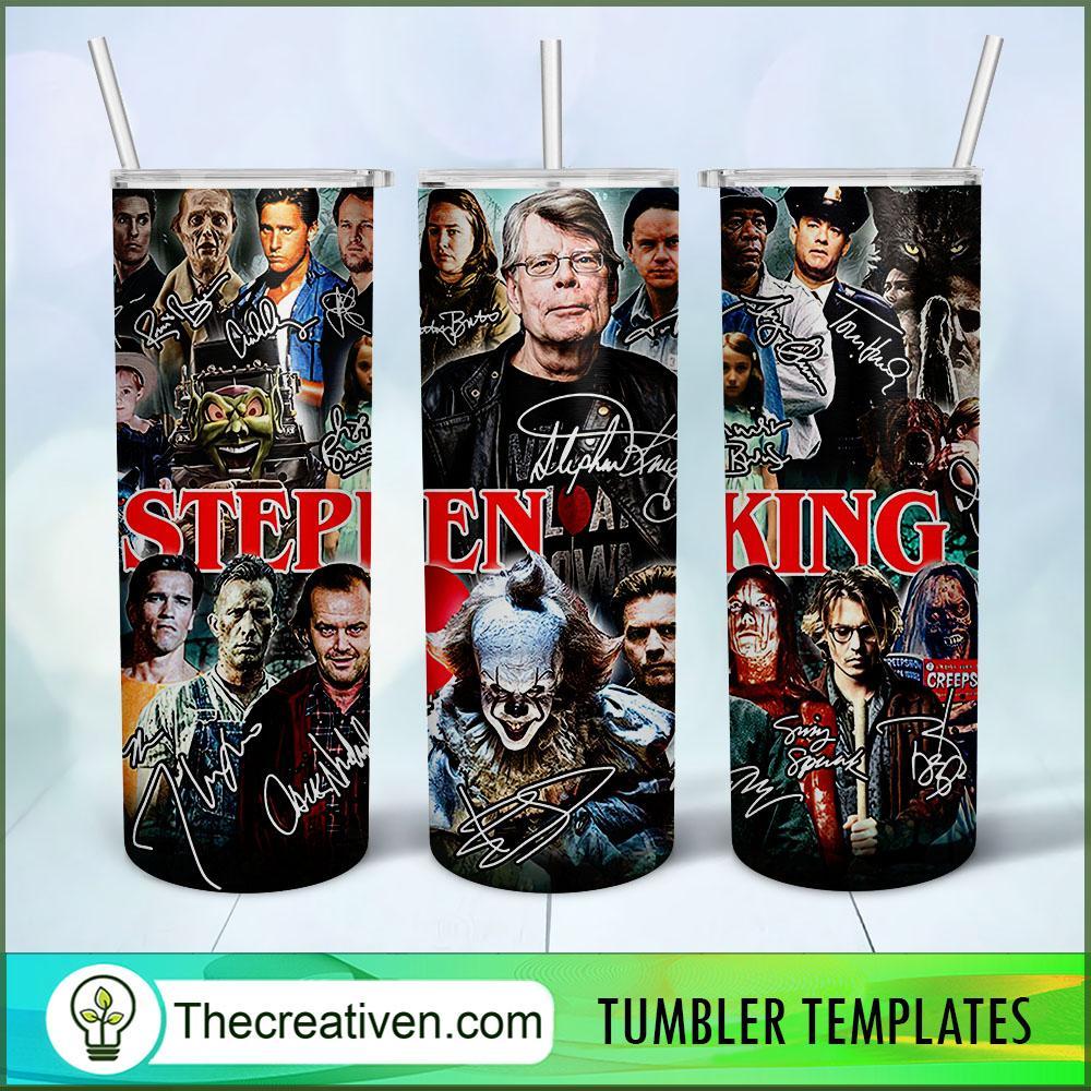 Stephen King Full Tumbler Wrap Tumbler Wrap – Digital Download 1 Stephen King Full Tumbler Wrap Tumbler Wrap – Digital Download