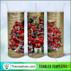 Kansas City Chiefs SignatureSt Tumbler Wrap Download