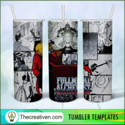 Edward Elric Fullmetal Alchemi Tumbler Wrap Download