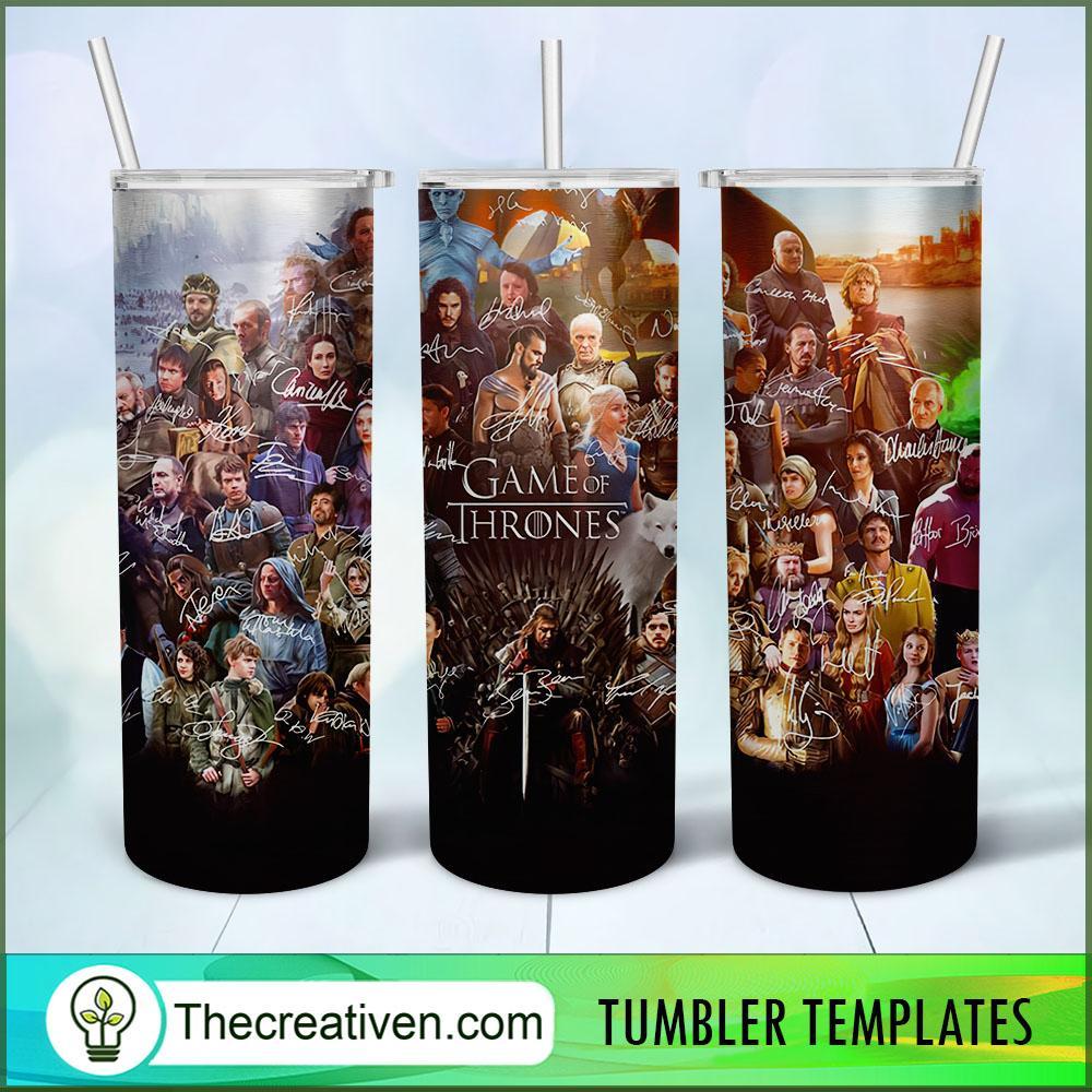Game Of Thrones Signature Full Tumbler Wrap Download 1 Game Of Thrones Signature Full Tumbler Wrap Download