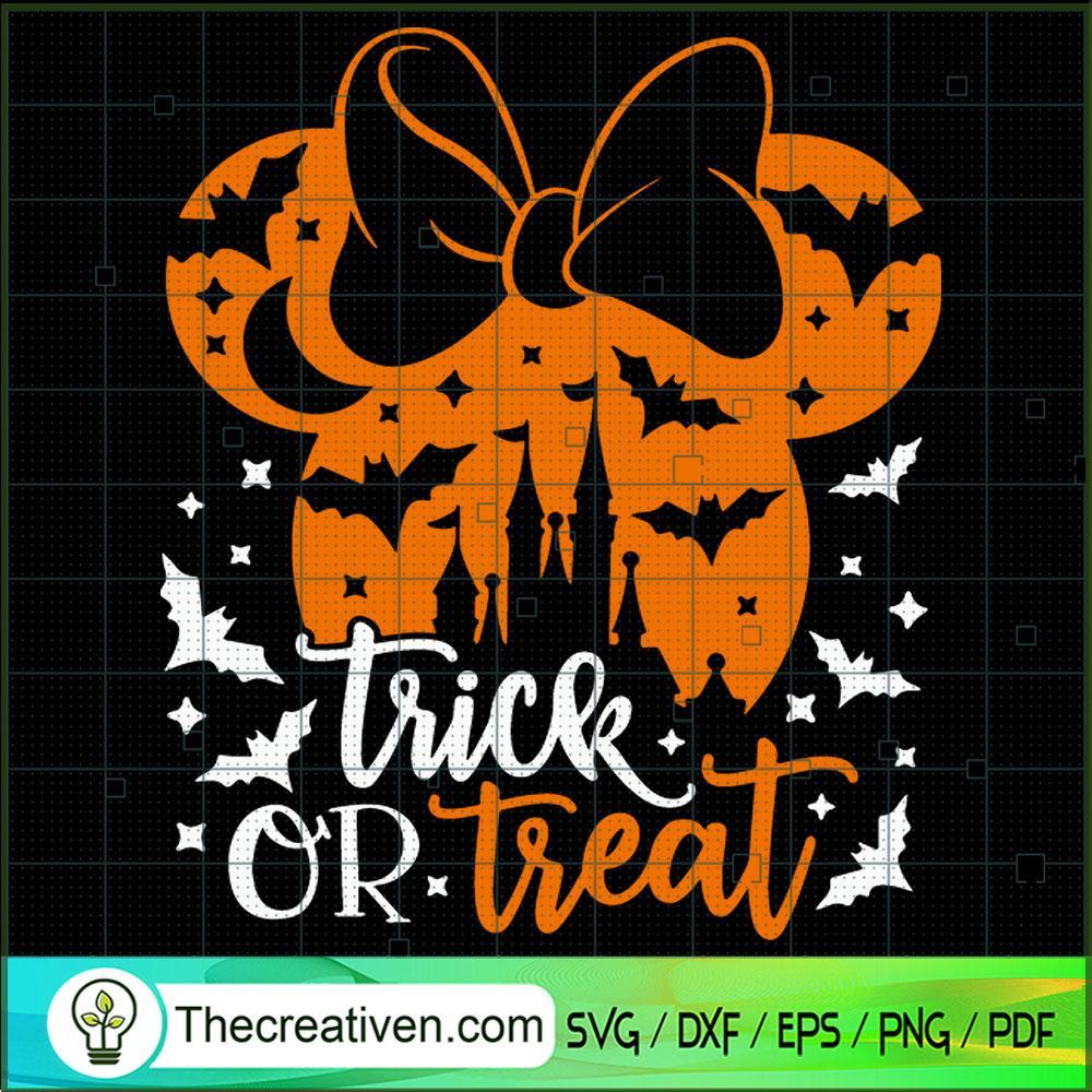 Minnie Trick Or Treat SVG, Disney Minnie SVG, Halloween SVG 1 Minnie Trick Or Treat SVG, Disney Minnie SVG, Halloween SVG