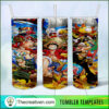 One Piece Straw Hat Pirates Full Tumbler Wrap, 20oz Skinny Straight, Skinny 20oz, PNG Digital File 4 mockup 0050