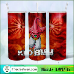 Kid Buu Dragon Ball Z Full Tum Tumbler Wrap Download