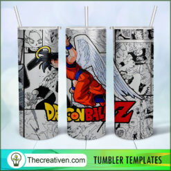 Angel Son Goku Dragon Ball Z F Tumbler Wrap Download