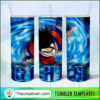 Son Gohan Full Tumbler Wrap, 20oz Skinny Straight, Skinny 20oz, PNG Digital File 2 mockup 0041