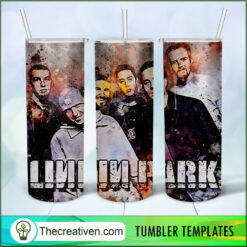 Linkin Park Band Full Tumbler Wrap Tumbler Wrap – Digital Download