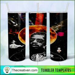 Rapper USA Full Tumbler Wrap Tumbler Wrap – Digital Download