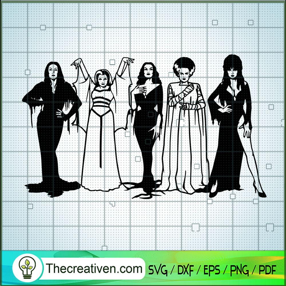 Ghoul Gang Halloween SVG, Horror SVG, Halloween SVG 1 40 copy