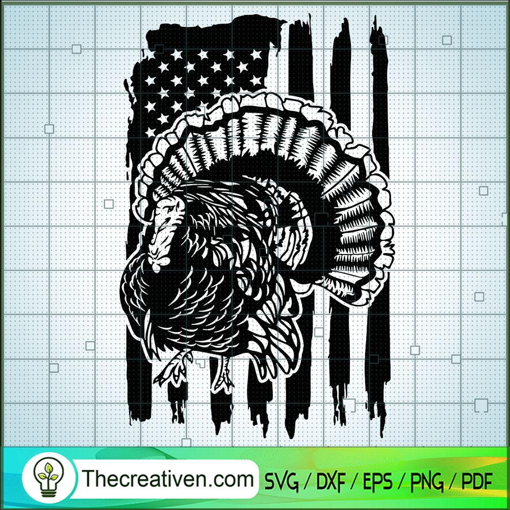 USA Turkey SVG, USA Flag SVG, Turkey Thanksgiving SVG 1 USA Turkey SVG, USA Flag SVG, Turkey Thanksgiving SVG