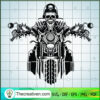 Ghost Rider SVG, Skeleton Riding SVG, Horror Motorcyle SVG 2 22 copy
