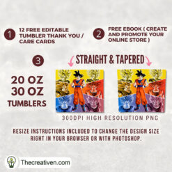 Alternative view of Stitch and Friends Full Tumbler Wrap Tumbler Wrap – Digital Download