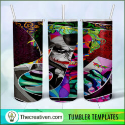 Joker Full Tumbler Wrap Tumbler Wrap – Digital Downloa Design 50619