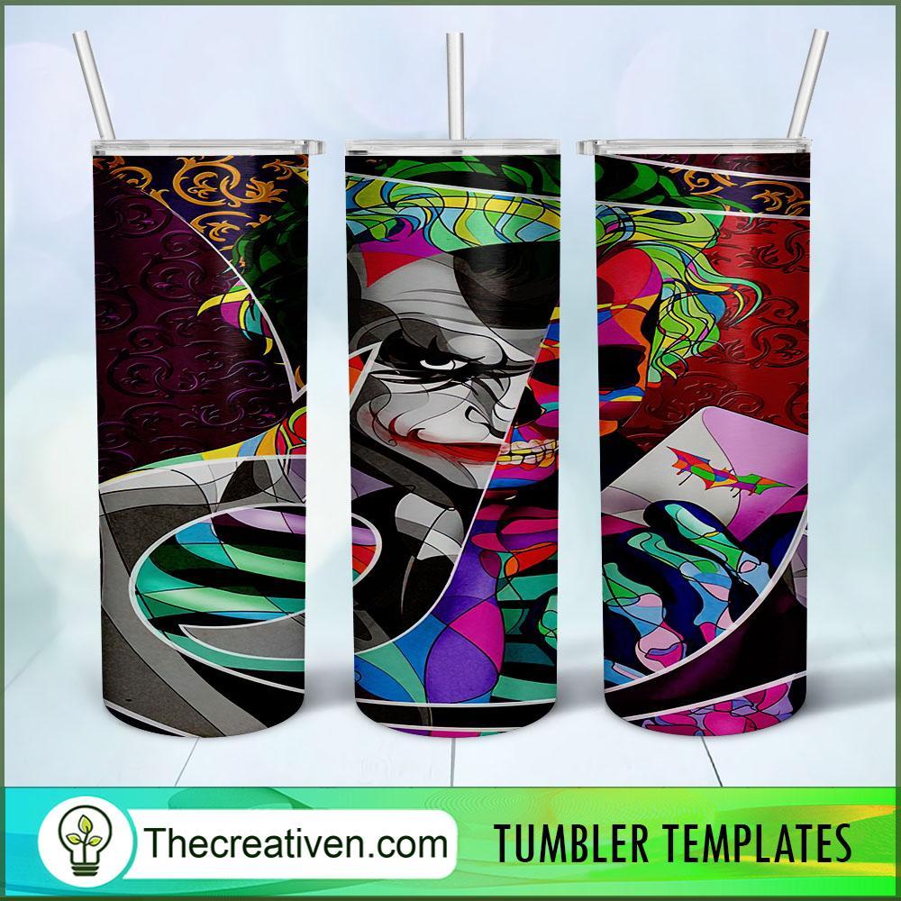 Joker Full Tumbler Wrap Tumbler Wrap – Digital Downloa Design 50619 1 Joker Full Tumbler Wrap Tumbler Wrap – Digital Downloa Design 50619