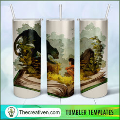 Tarzan Full Tumbler Wrap Tumbler Wrap – Digital Download