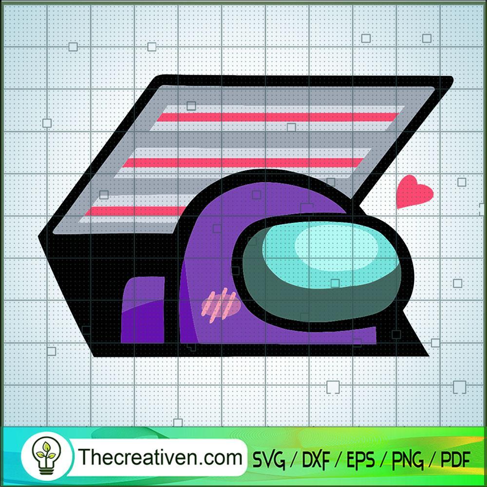 Among Us Love Vent Hole SVG, Game SVG, Among Us SVG 1 Among Us Love Vent Hole SVG, Game SVG, Among Us SVG