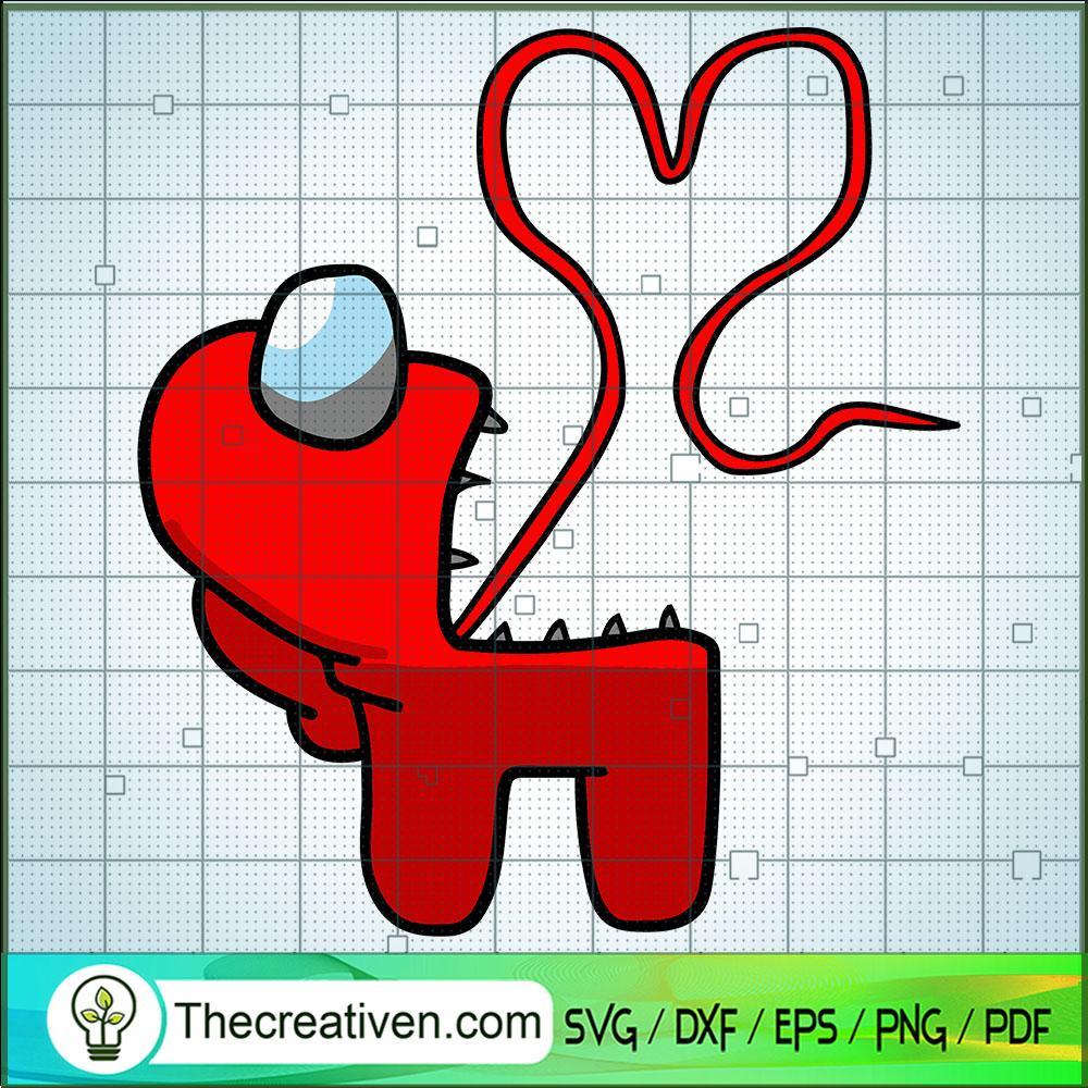 Among Us Make Heart SVG, Game SVG, Among Us SVG 1 Among Us Make Heart SVG, Game SVG, Among Us SVG