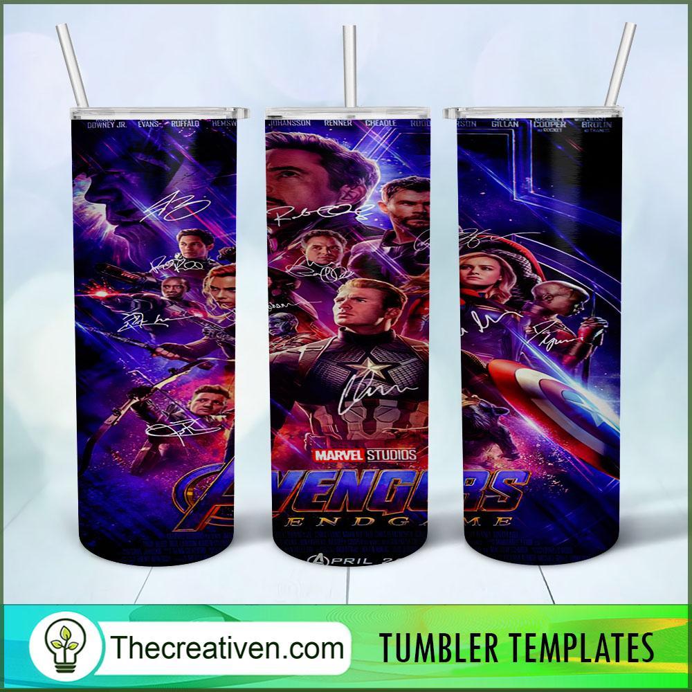 Avengers End Game Poster Full Tumbler Wrap Download 1 Avengers End Game Poster Full Tumbler Wrap Download