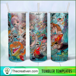 One Piece and Friends Full Tum Tumbler Wrap Download