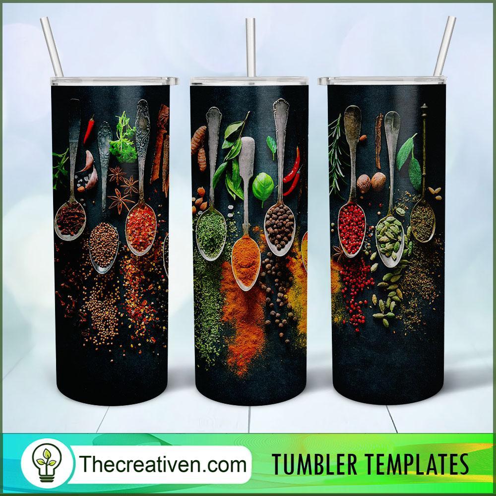 Cooking Spices Full Tumbler Wrap Tumbler Wrap – Digital Download 1 Cooking Spices Full Tumbler Wrap Tumbler Wrap – Digital Download