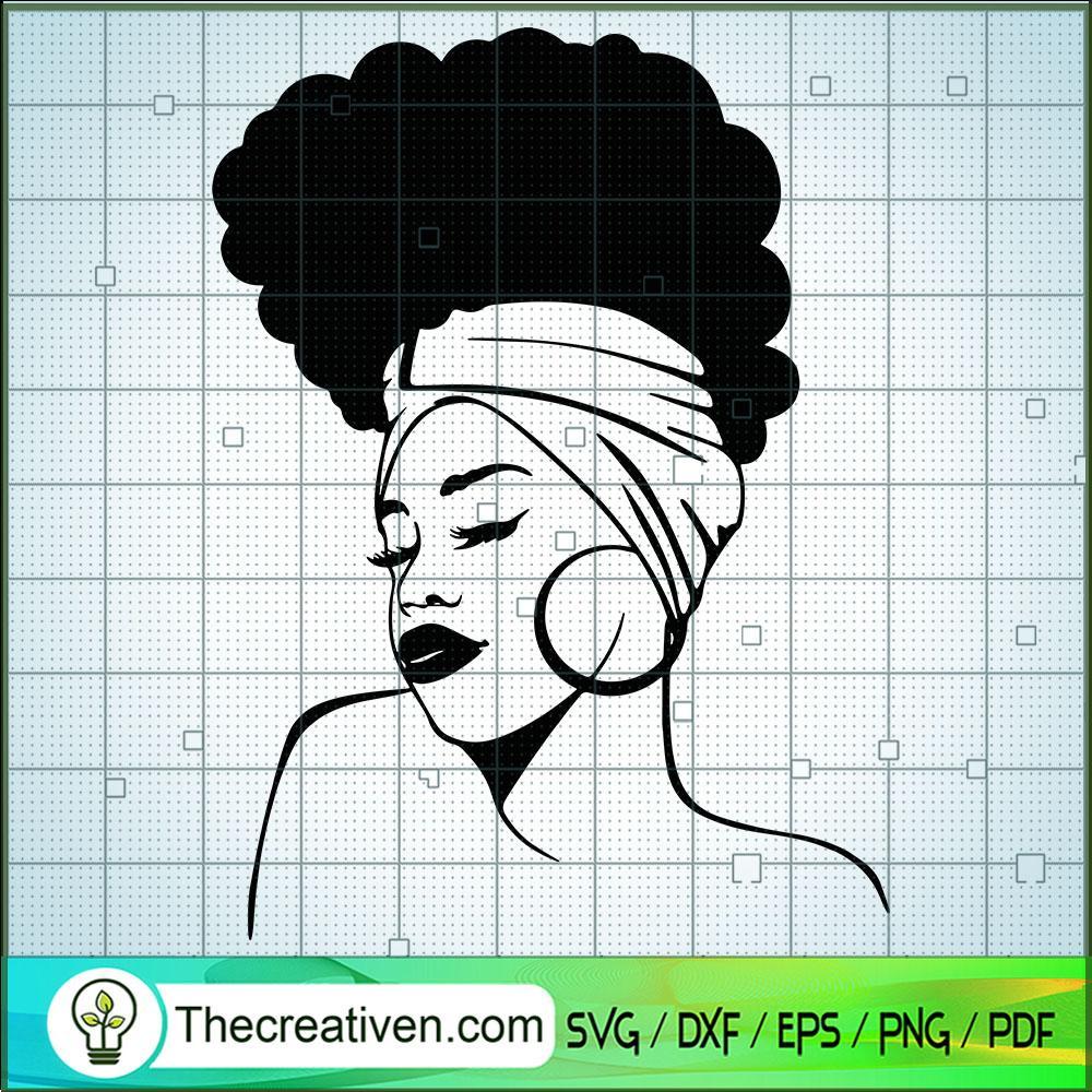 Lovely Black Girls SVG, Black Women SVG, Africa America Women SVG 1 Lovely Black Girls SVG, Black Women SVG, Africa America Women SVG