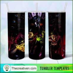 Bad Witches Squad Full Tumbler Wrap Tumbler Wrap – Digital Download
