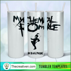 My Chemical Romance Full Tumbler Wrap Tumbler Wrap – Digital Download