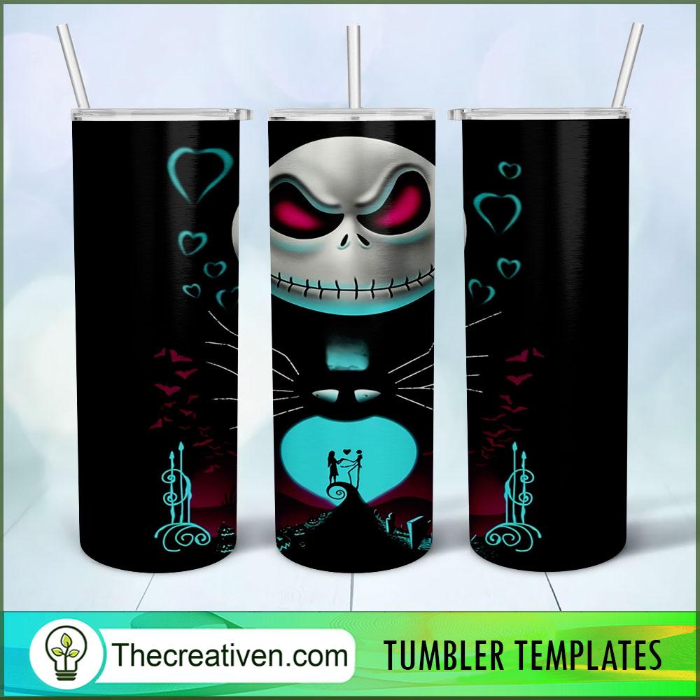Jack Skelington Love Full Tumbler Wrap Tumbler Wrap – Digital Download 1 Jack Skelington Love Full Tumbler Wrap Tumbler Wrap – Digital Download