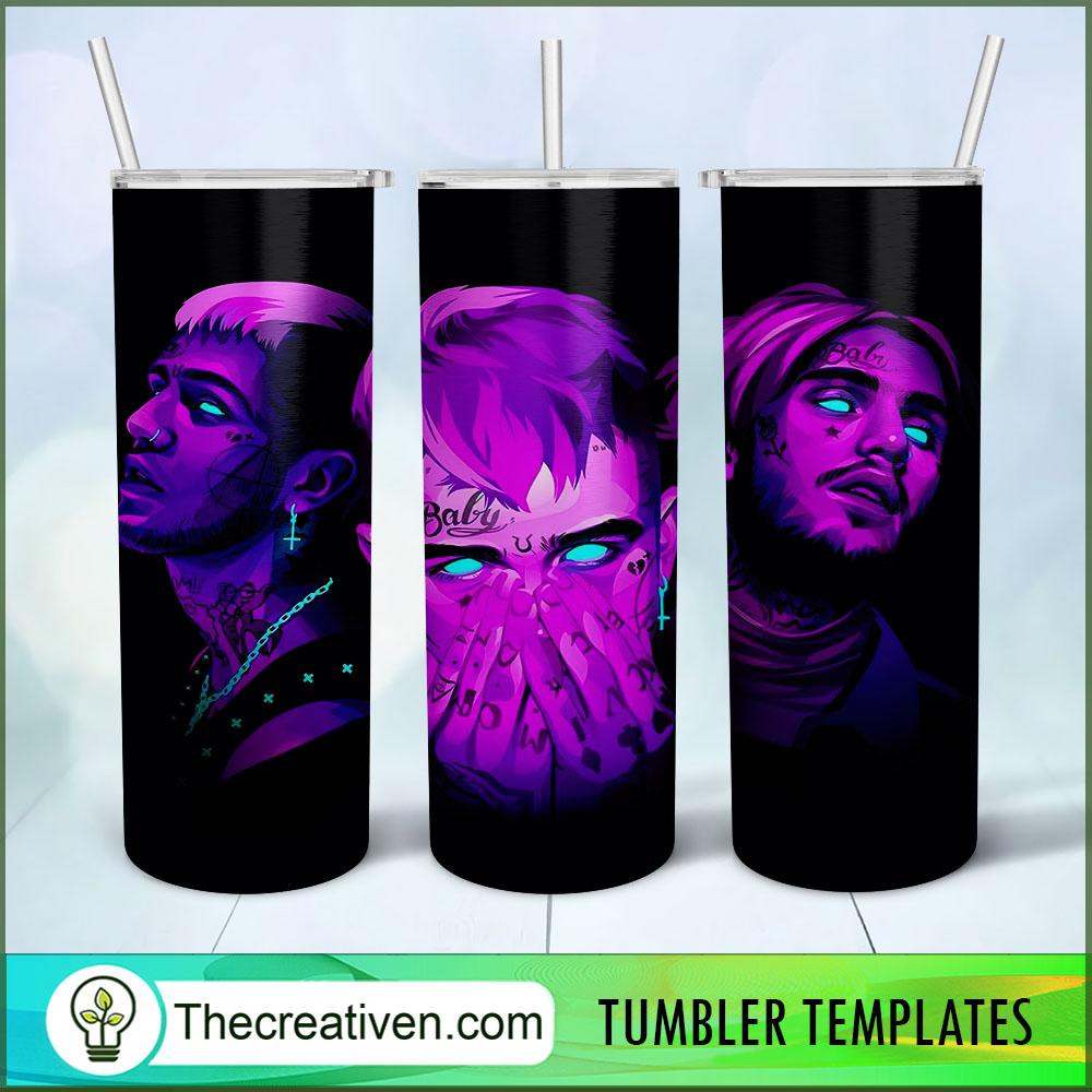 Lil Peep Neon Light Full Tumbler Wrap Tumbler Wrap – Digital Download 1 Lil Peep Neon Light Full Tumbler Wrap Tumbler Wrap – Digital Download