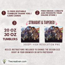 Alternative view of Game Of Thrones Full Tumbler Wrap Tumbler Wrap – Digital Download
