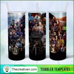Game Of Thrones Full Tumbler Wrap Tumbler Wrap – Digital Download