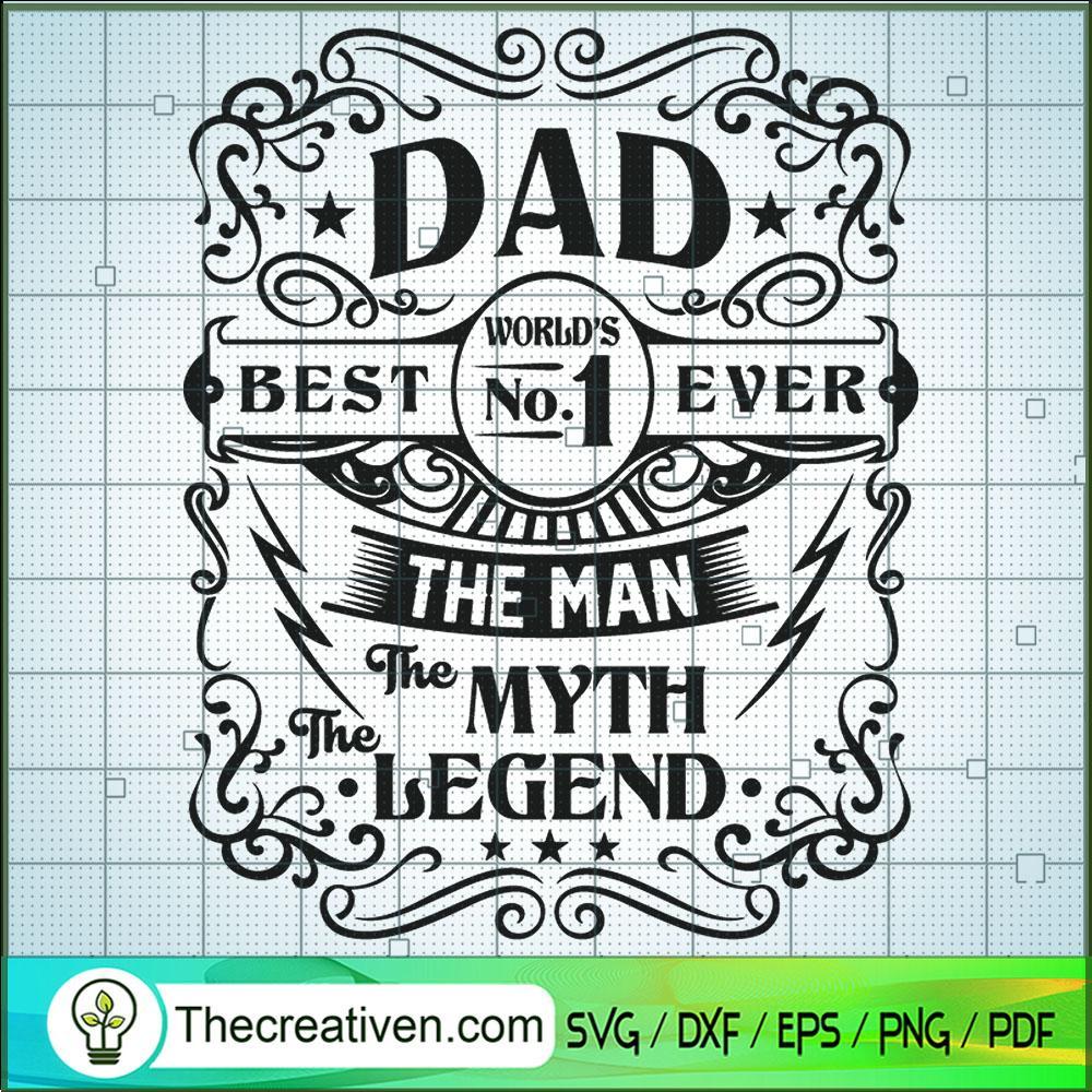 Best Dad World's Ever SVG, Daddy SVG, Father Day SVG 1 1 copy 1