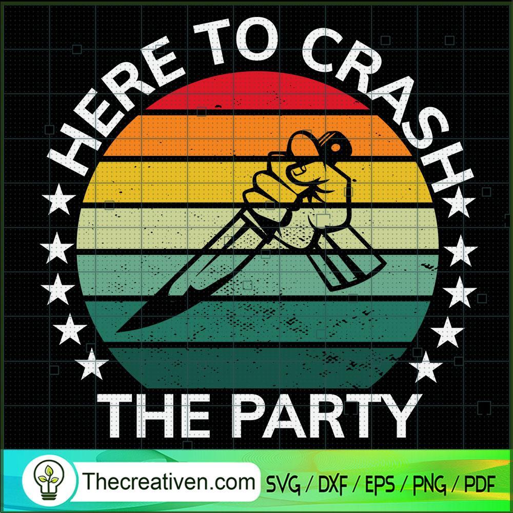 Here To Crash The Party SVG, Retro Killers SVG, Halloween SVG 1 Here To Crash The Party SVG, Retro Killers SVG, Halloween SVG