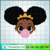 Black Baby SVG, Afro Baby SVG, Baby Africa SVG