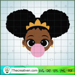Black Baby SVG, Afro Baby SVG, Baby Africa SVG
