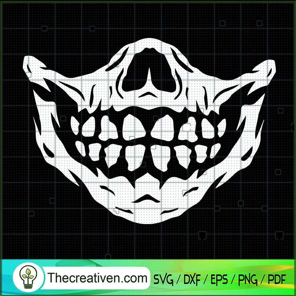 Horror Skull Smile SVG, Horror SVG, Halloween SVG 1 Horror Skull Smile SVG, Horror SVG, Halloween SVG